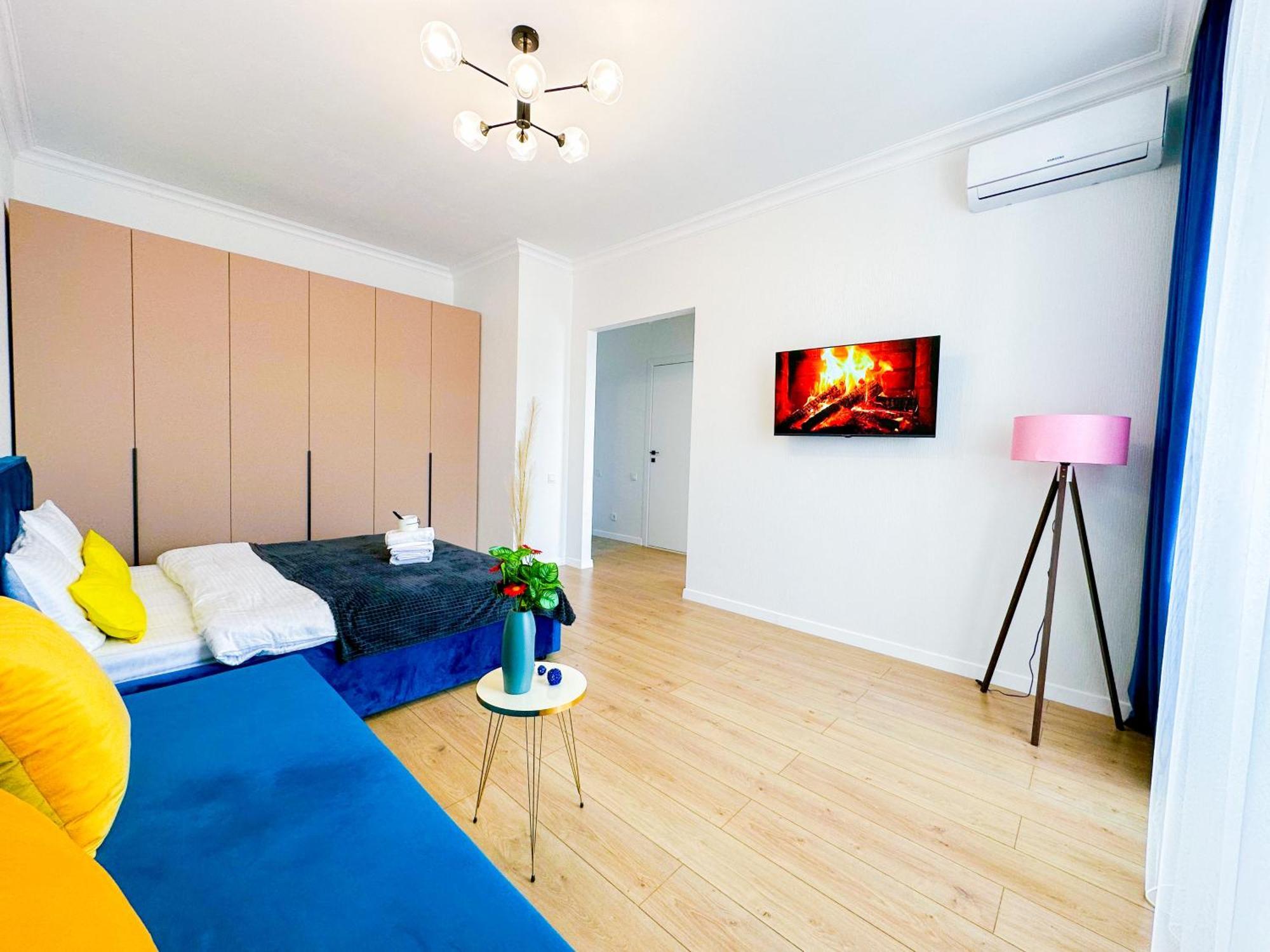 Apartment гранд туран Luxe уютно рядом с шатыр центр города кардиохирургия